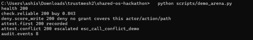 TrustMesh – screenshot 1