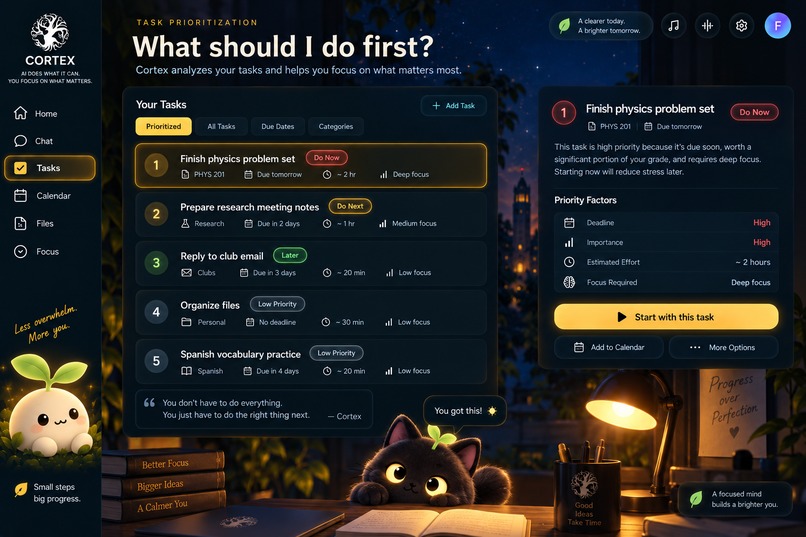 Cortex – screenshot 3