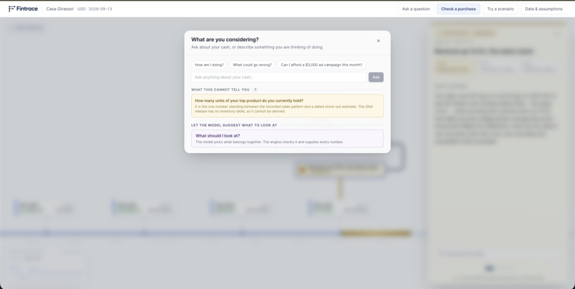 Fintrace – screenshot 2