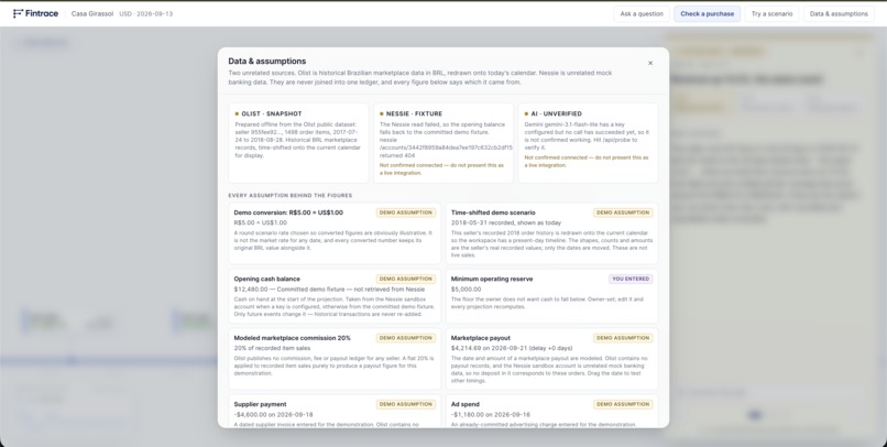 Fintrace – screenshot 3