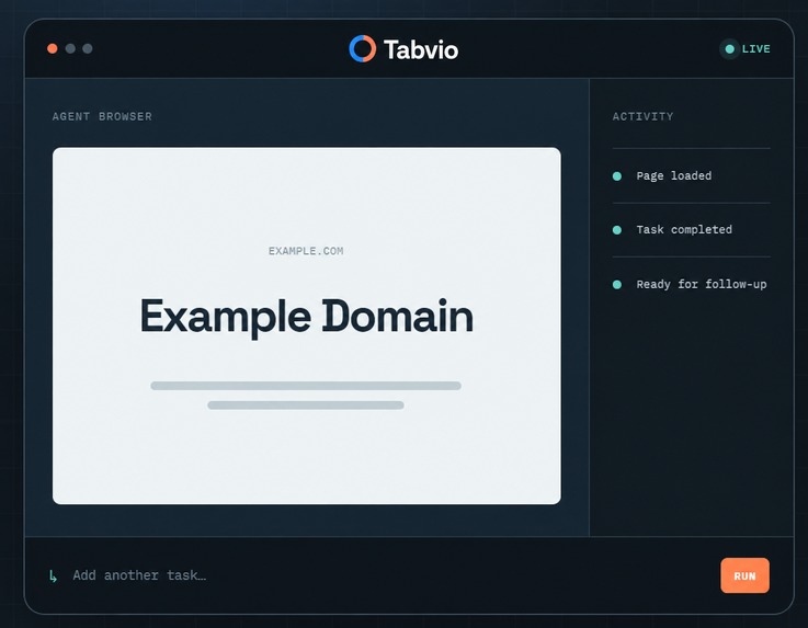 Tabvio – screenshot 1
