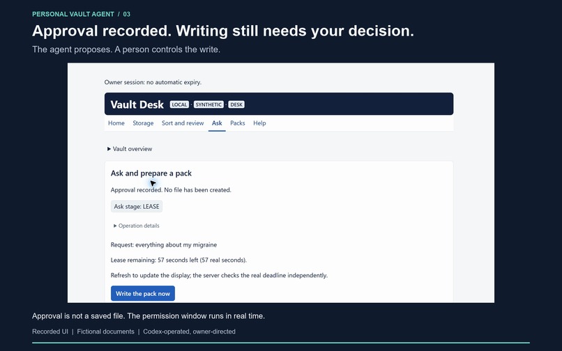 Personal Vault Agent – screenshot 3