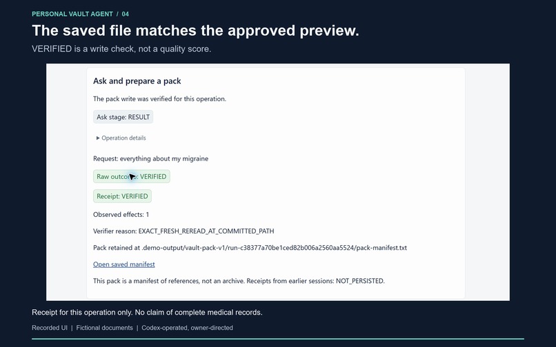 Personal Vault Agent – screenshot 4