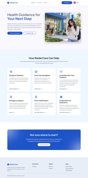 RaiderCare – screenshot 8