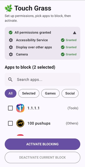 Touch Grass – screenshot 1