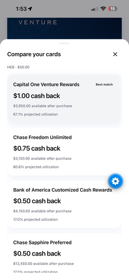 CreditPick – screenshot 4