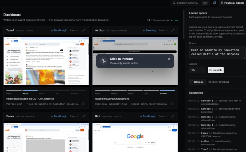 Inception – screenshot 3
