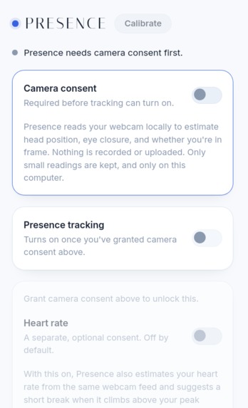 Presence – screenshot 2