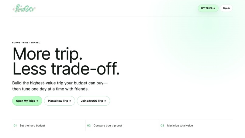 fruGO – screenshot 1