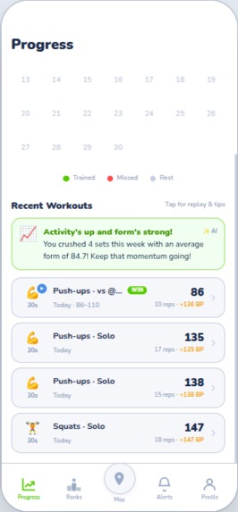NextRep: Multiplayer Workouts – screenshot 3
