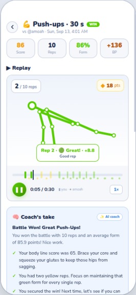 NextRep: Multiplayer Workouts – screenshot 4