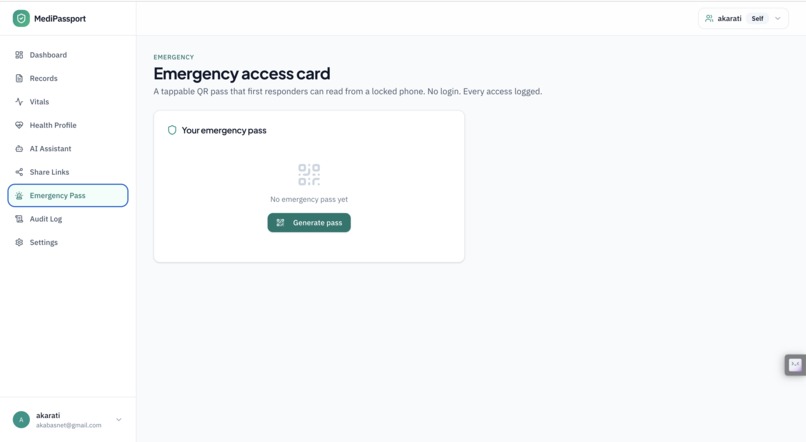 MediPassport – screenshot 5
