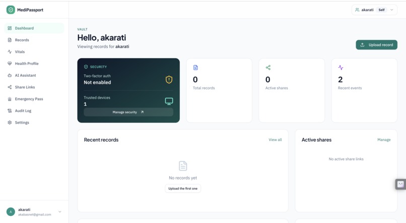 MediPassport – screenshot 10