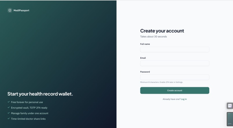 MediPassport – screenshot 13
