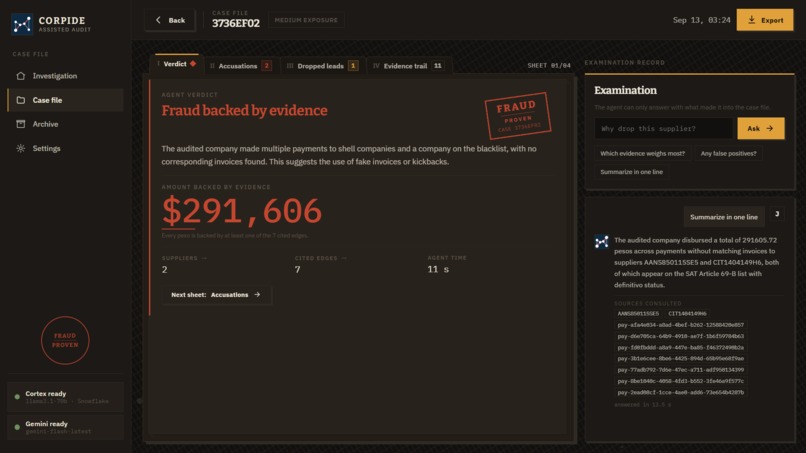 CORPIDE – screenshot 2