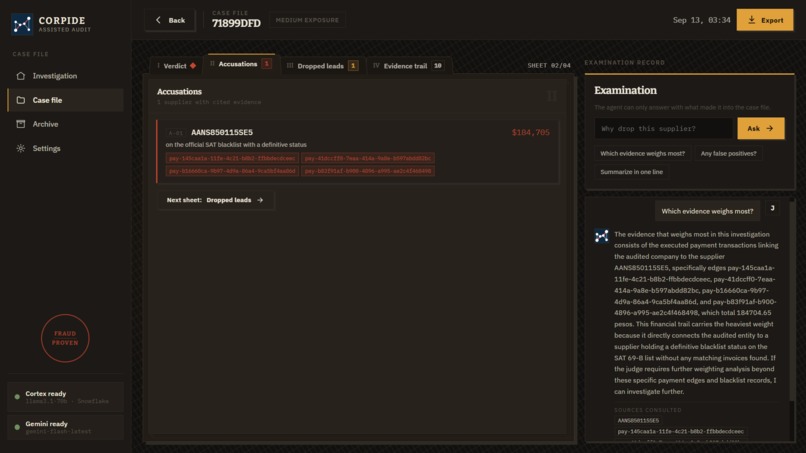 CORPIDE – screenshot 2