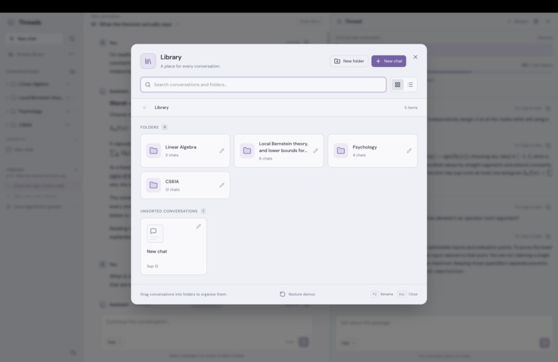 Threads – screenshot 1
