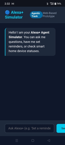 AlexaPlus Agent Simulator – screenshot 1