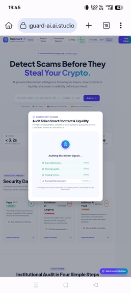 RugGuard AI – The Web3 Scam Detector – screenshot 2