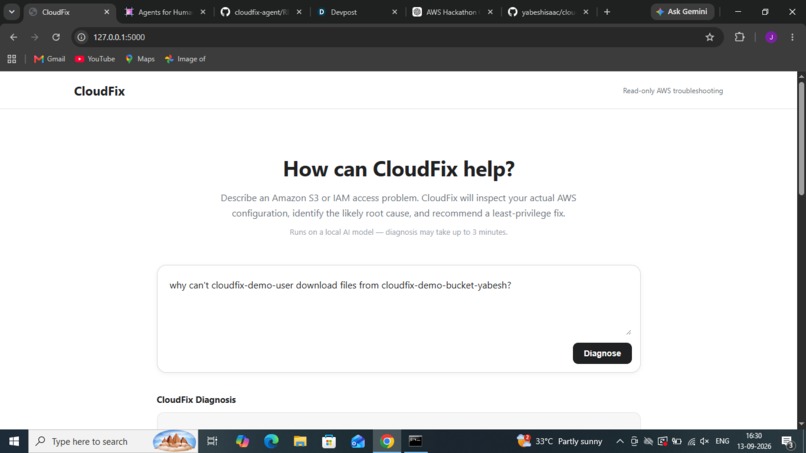 CloudFix – screenshot 2