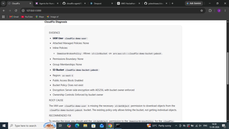 CloudFix – screenshot 3