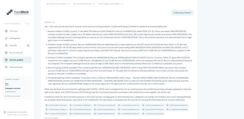 TraceBlock – screenshot 6