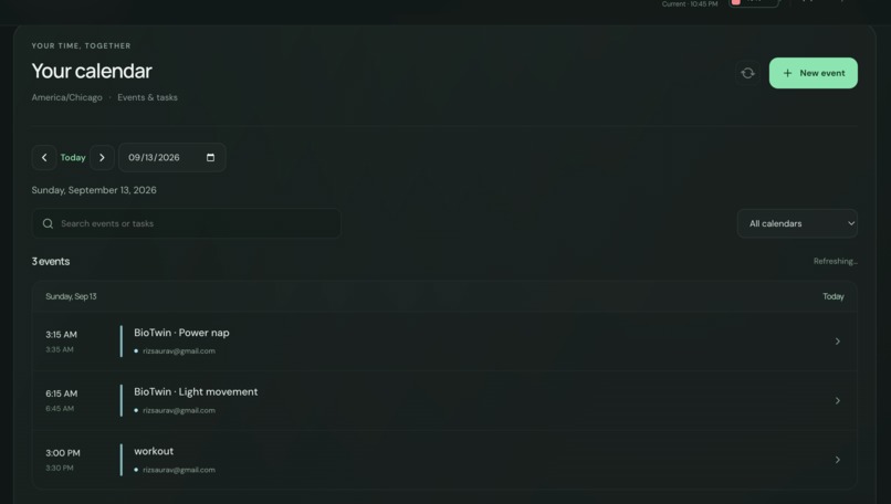bioTwin – screenshot 4