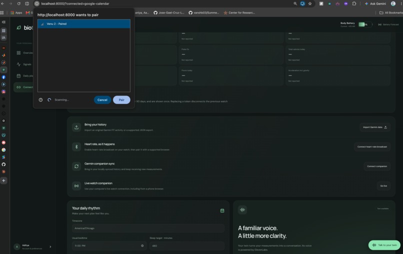 bioTwin – screenshot 6