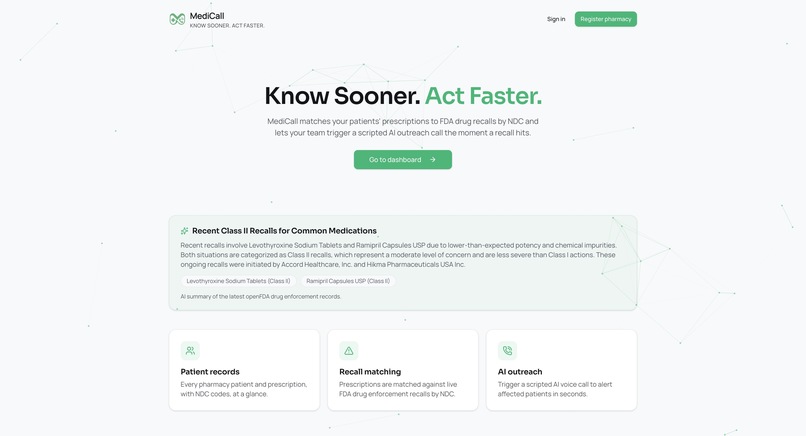 MediCall – screenshot 1