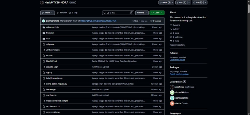 NORA – screenshot 1