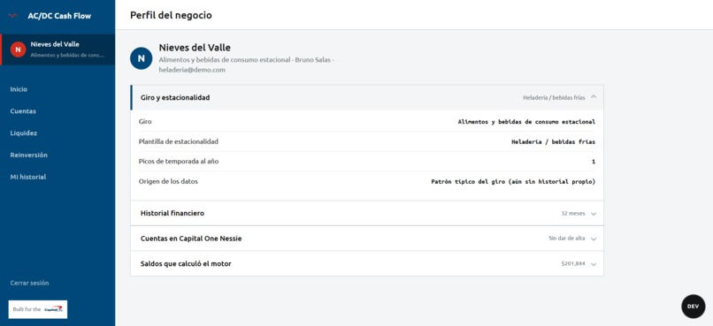 AC/DC Cash Flow – screenshot 2