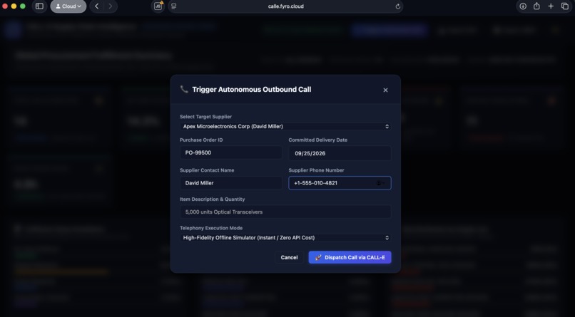Supply Chain Supplier Status Check Agent – screenshot 4