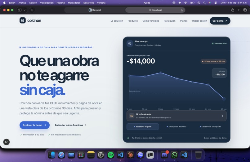 Colchón: Cash Flow Safety Net – screenshot 2