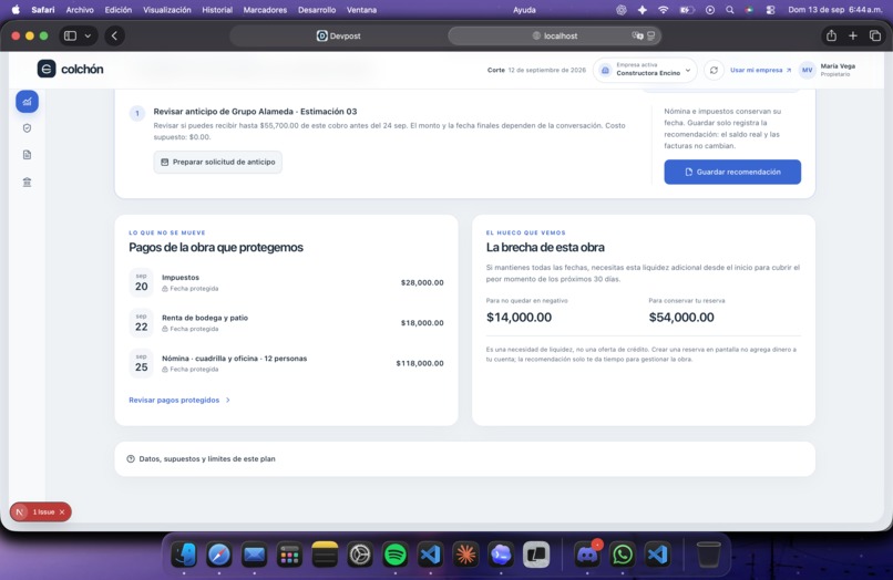Colchón: Cash Flow Safety Net – screenshot 4