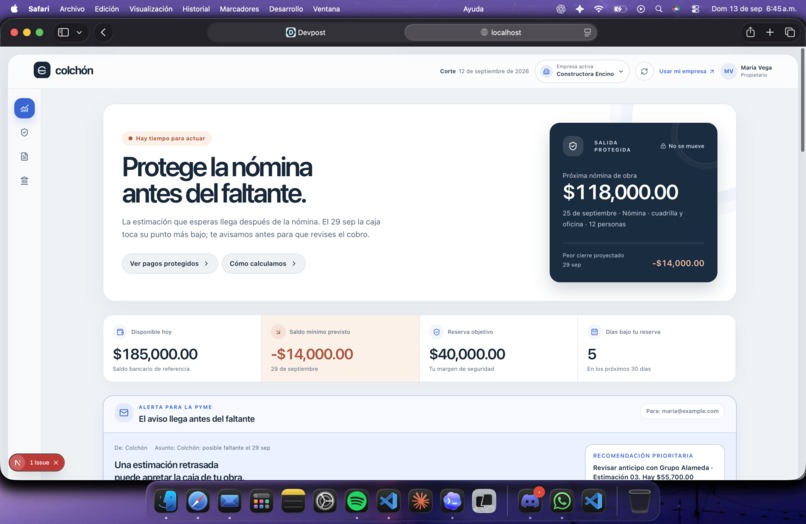 Colchón: Cash Flow Safety Net – screenshot 5