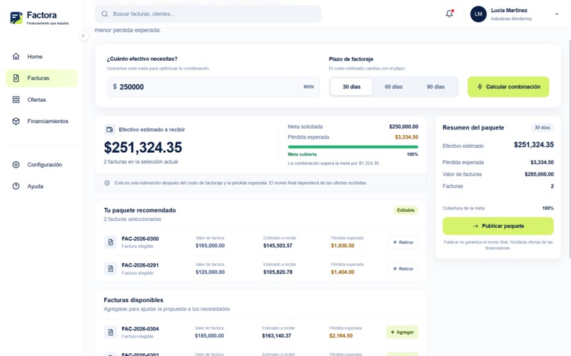 Factora – screenshot 2