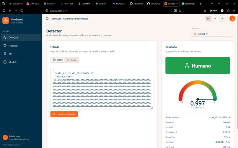 GalenIA – screenshot 2