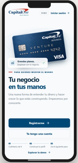 Capital One Business – screenshot 2
