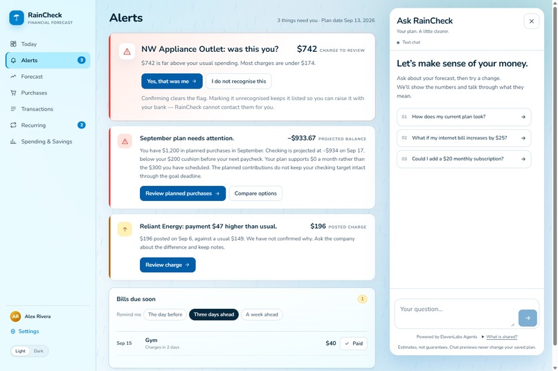 RainCheck – screenshot 4