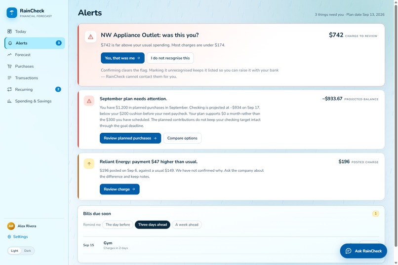 RainCheck – screenshot 3