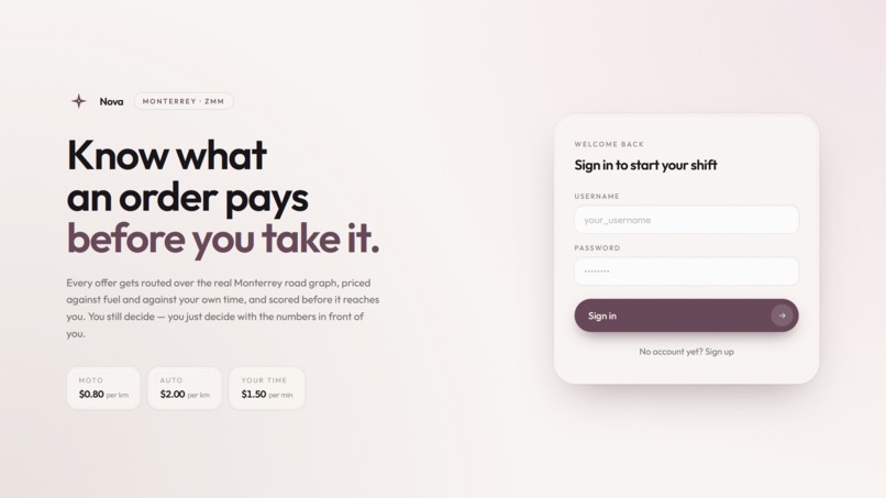 Nova – screenshot 1