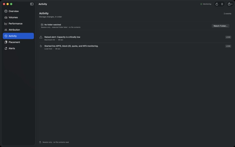 LumeFS – screenshot 3