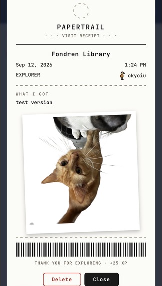 PaperTrails – screenshot 2