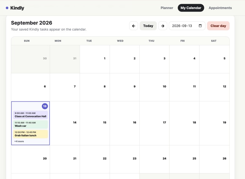 Kindly – screenshot 1