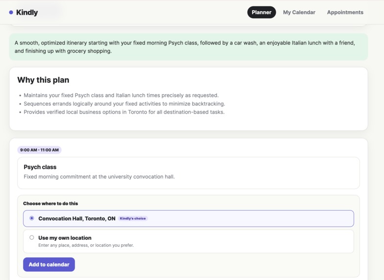 Kindly – screenshot 5