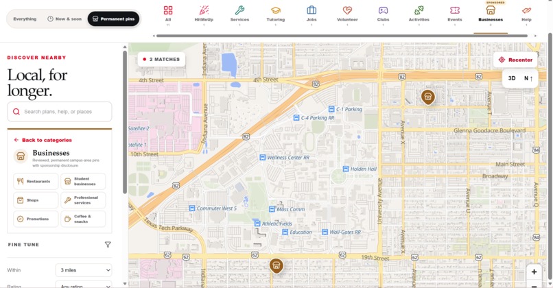 HitMeUp – screenshot 1
