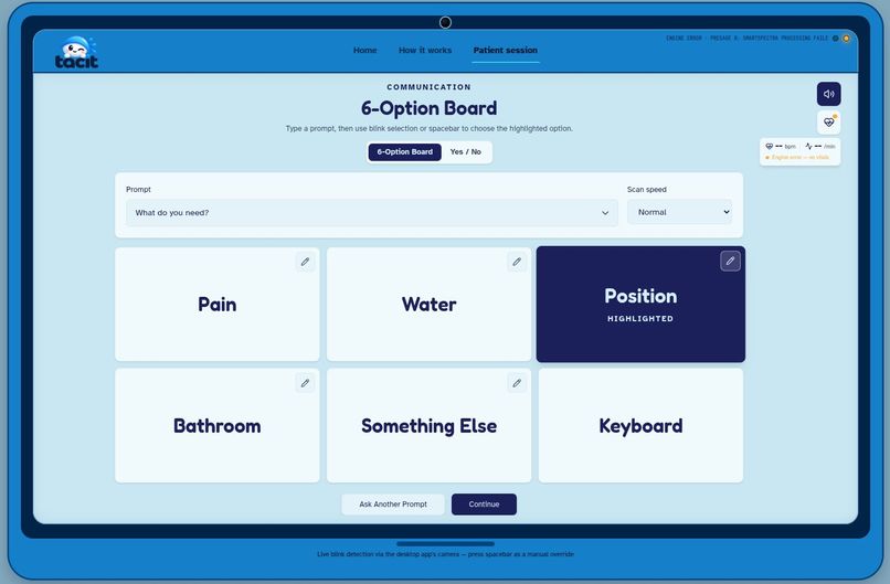 tacit – screenshot 2