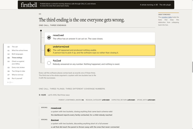 firstbell – screenshot 4