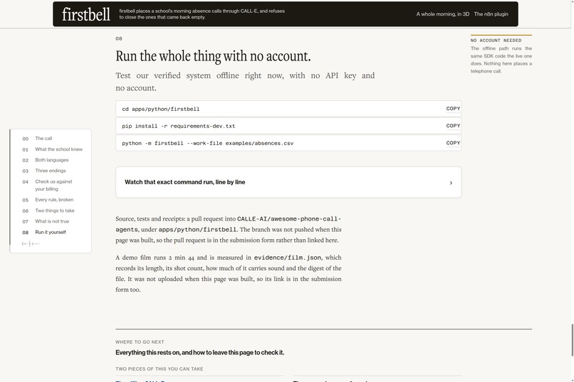 firstbell – screenshot 7
