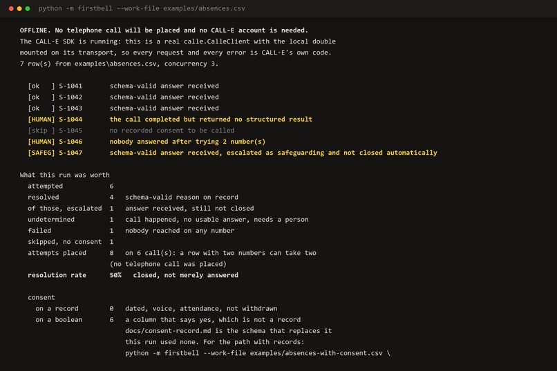 firstbell – screenshot 8
